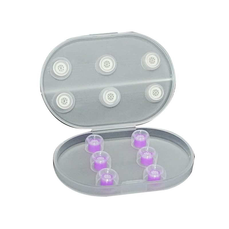 Silicone Ear Tip Replacement - ABKN-In-Ear ซิลิโคนเปลี่ยนหูเคล็ดลับ 3 คู่นุ่มสบายสําหรับอุปกรณ์เสริมหูฟังแบบมีสาย