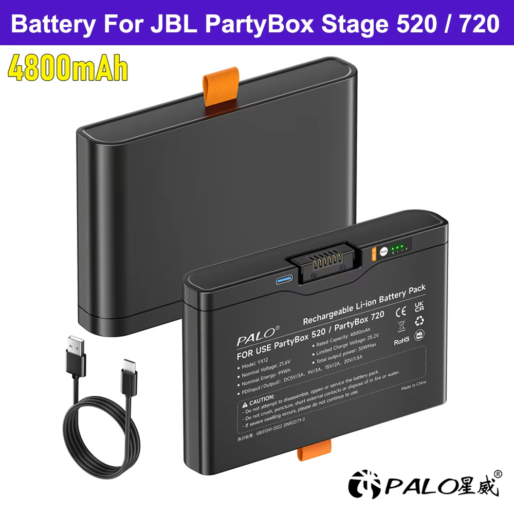 Jbl Speaker Go 4 - แบตเตอรี่สำรอง PALO 21.6V สำหรับลำโพงบลูทูธ JBL Partybox