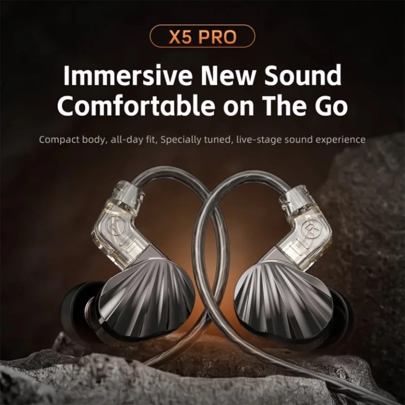 หูฟังอินเอียร์แบบมีสาย X5 PRO  - Wired Earphone Mic บทวิจารณ์และราคา