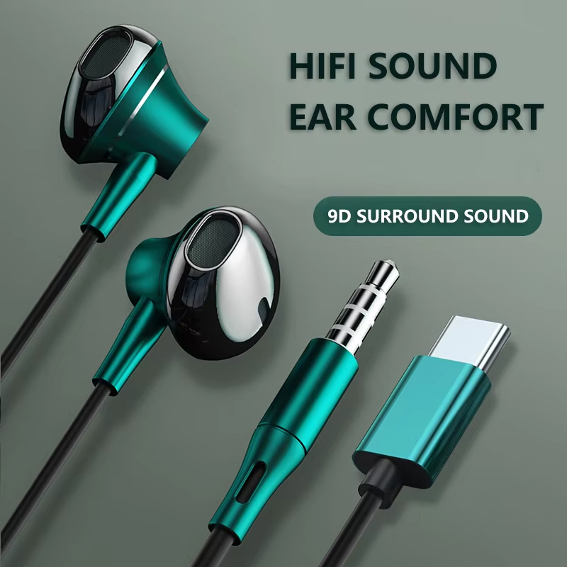 หูฟังแบบมีสาย 9D Bass Stereo T - Wired Earphone Mic บทวิจารณ์และราคา