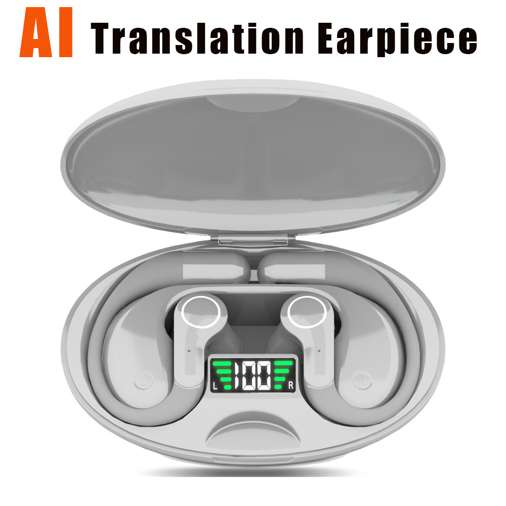 อุปกรณ์หูฟังแปลภาษา AI แบบเรีย - Earbuds Charging Case บทวิจารณ์และราคา