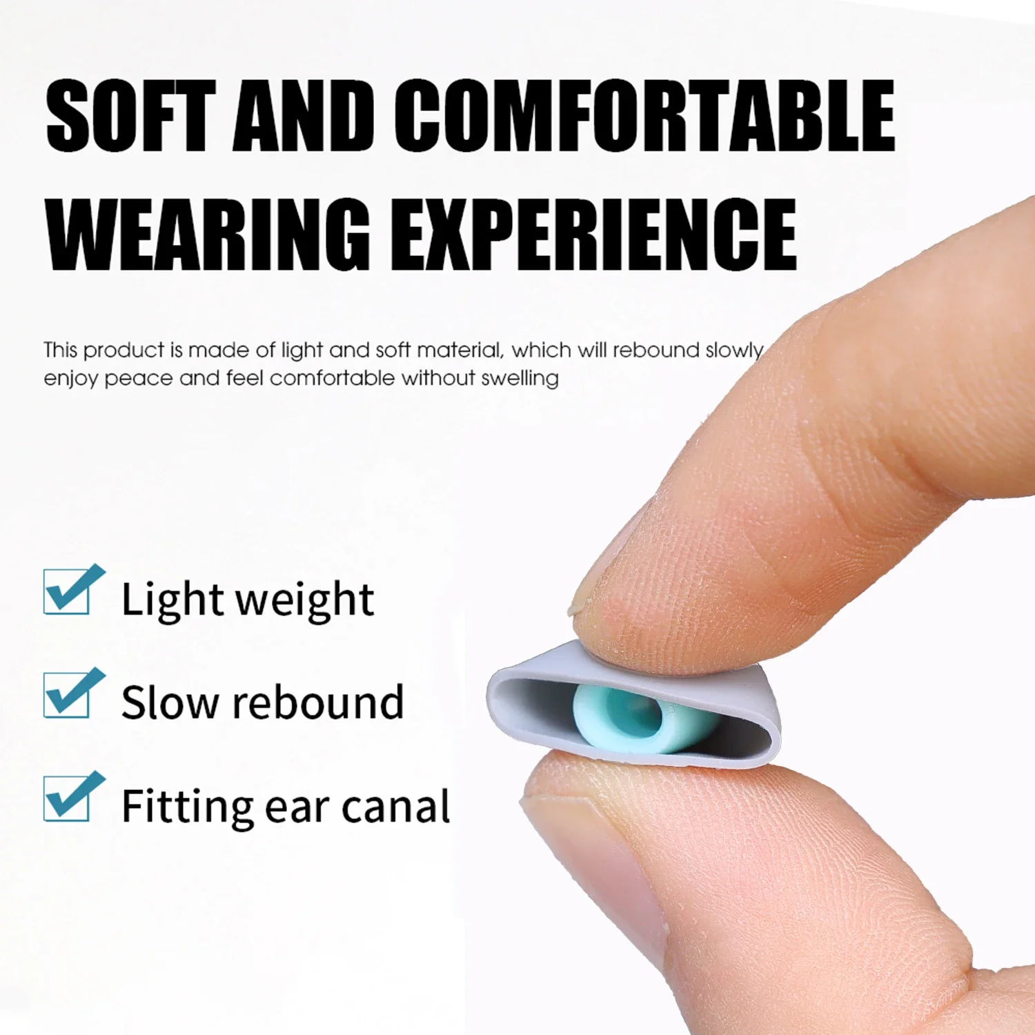 หูฟังตัดเสียงรบกวน จุกหูฟังซิล - Silicone Ear Tip Replacement บทวิจารณ์และราคา